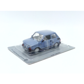 Fiat 126p BIS + gazetka - skala 1:43 - DeAgostini Kultowe Auta PRL
